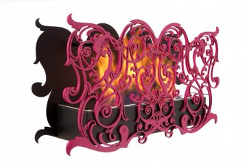 Биокамин Silver Smith EMOTION пурпурный